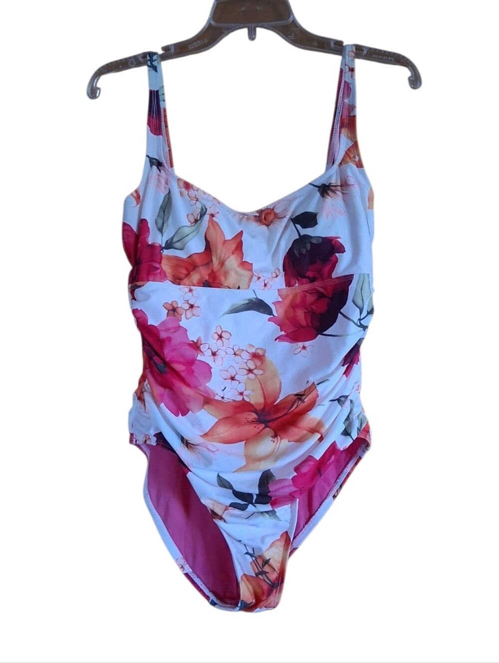 St John Swim Floral One Piece Swimsuit Size 10